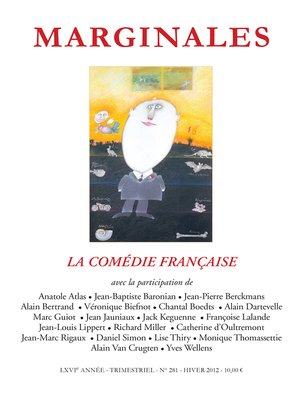 cover image of La comédie française